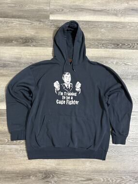 Vintage Urban Equipment I’m Training To Be A Cage Fighter Hoodie Y2K - Men’s XL